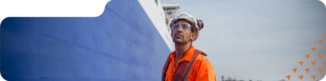 Man by Ship